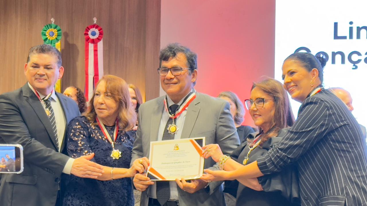 Promotor Lindonjonson Gonçalves de Sousa Recebe Medalha “Ana Maria Saldanha” pelos Relevantes Serviços Prestados à Educação no Maranhão